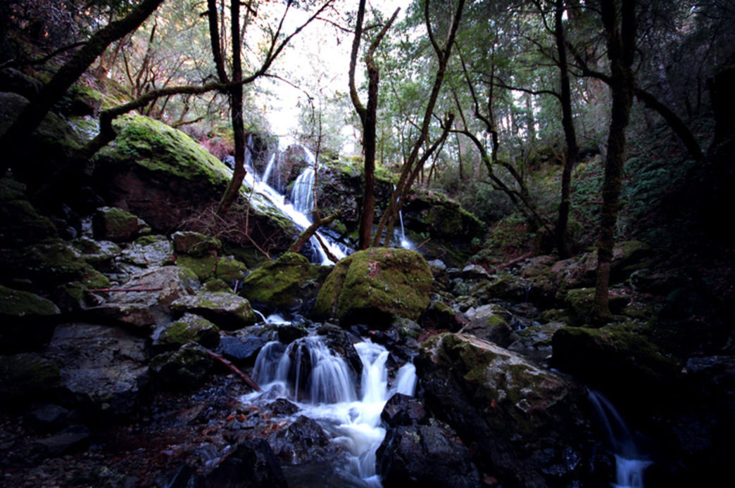 Cataract Falls is one of the best waterfalls in the Bay Area.