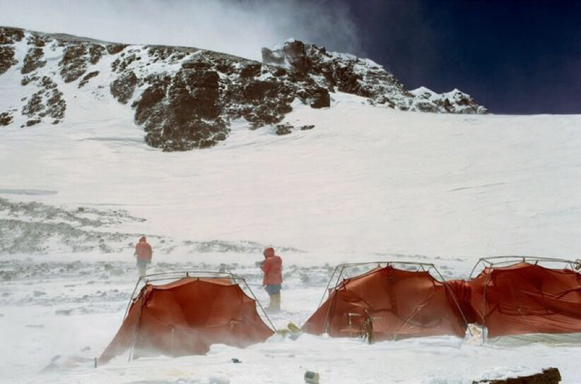 Eureka tents on Mt. Everest