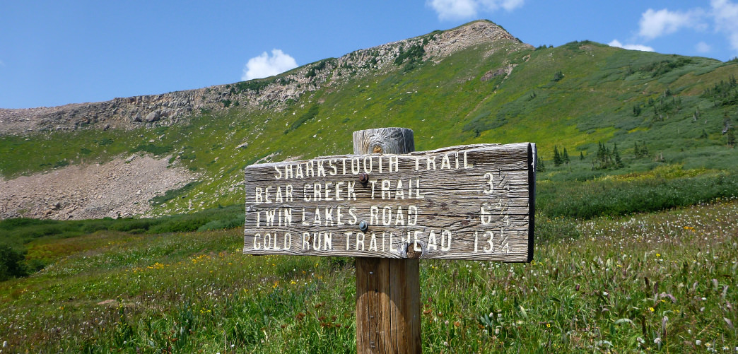 Sharkstooth Trail is a great day hike in a region of Colorado many overlook.