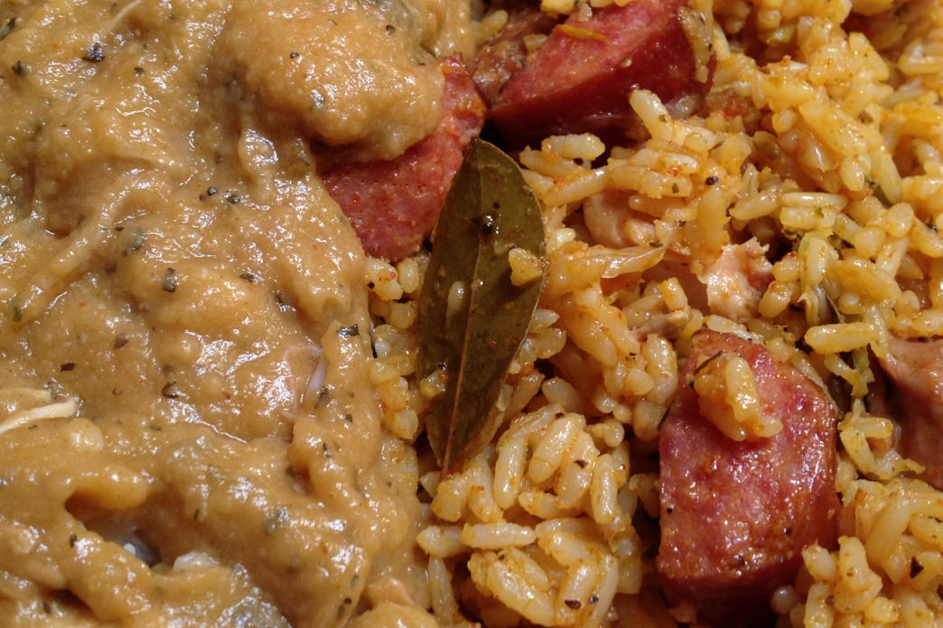 Jambalaya is actually pretty easy to make fireside, as long as you prepare in advance.