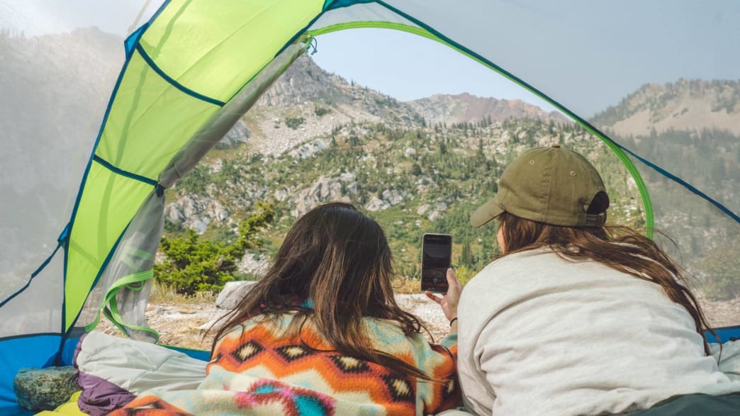 Backcountry camping