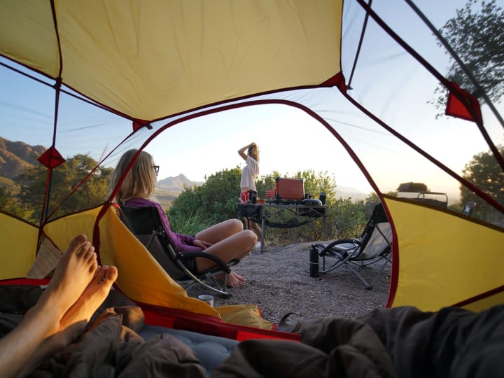 Backcountry camping