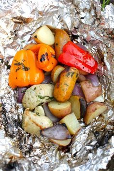 Tin foil cooking