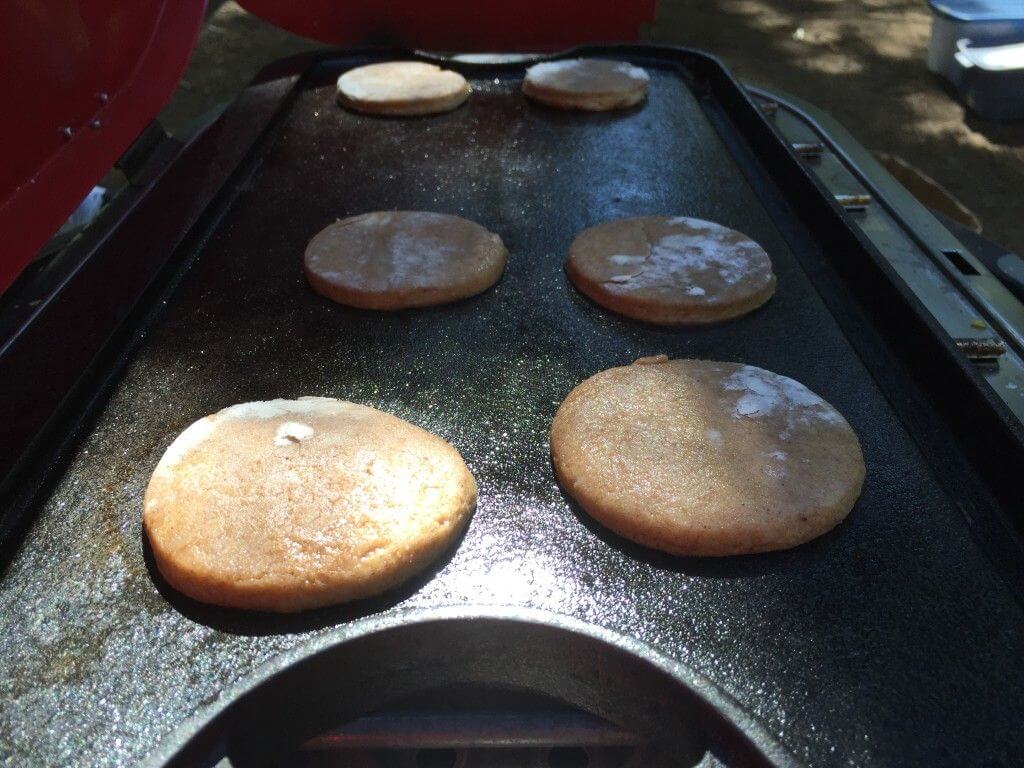 griddle cookies on the griddle